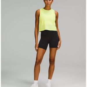 Lululemon Wunder Train Athletic High Waisted Workout Short 6” Size 8 Black